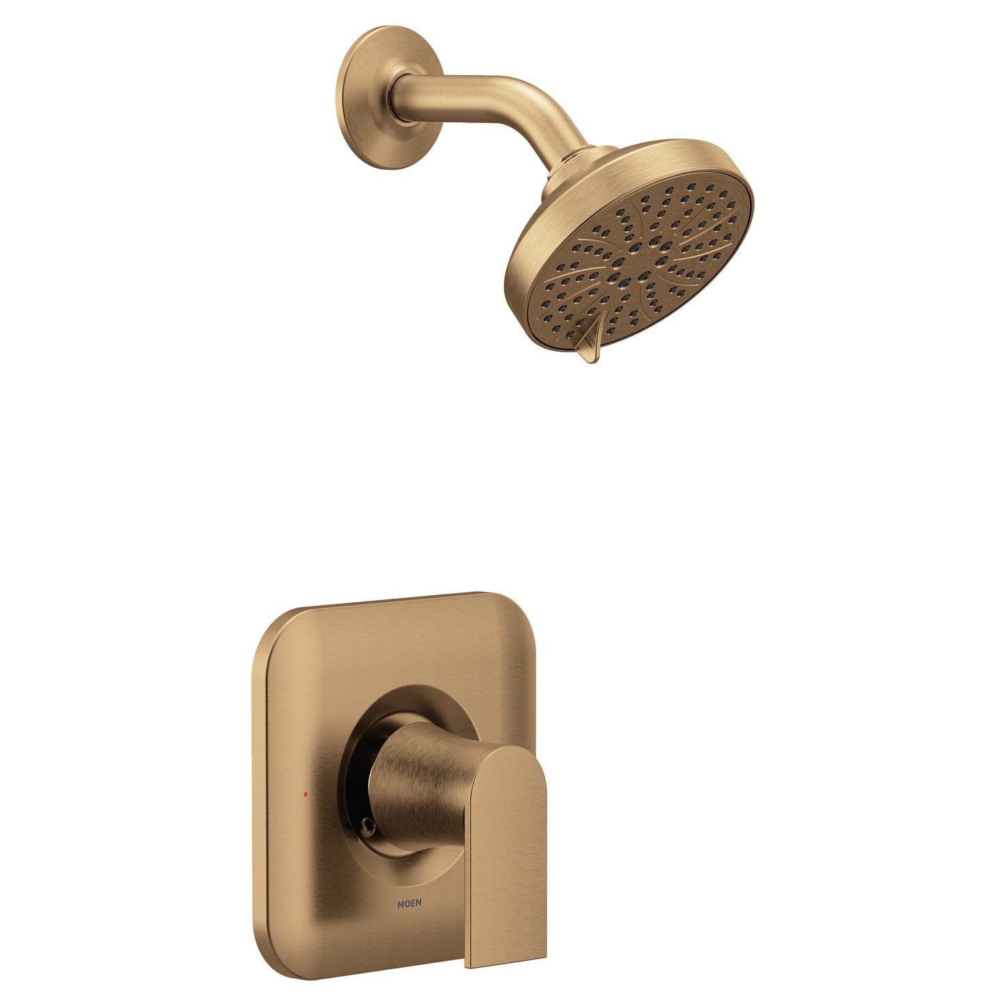 Scratch Genta LX Posi-Temp Pressure Balancing Eco-Performance Modern Shower Only Trim, Valve Required, Bronzed Gold