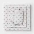 Queen Christmas Holiday Flannel Sheet Set Candy Canes - Wondershop - *Bedding