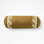7’’x18’’ Oak Leaf Printed Bolster with Piping Throw Pillow Olive - Threshold™ Designed with Studio McGee - *Home Decor