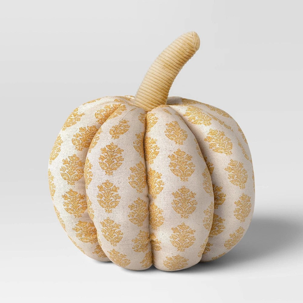 Block Print Shaped Pumpkin Pillow - Threshold™ - *Home Decor & Curtains