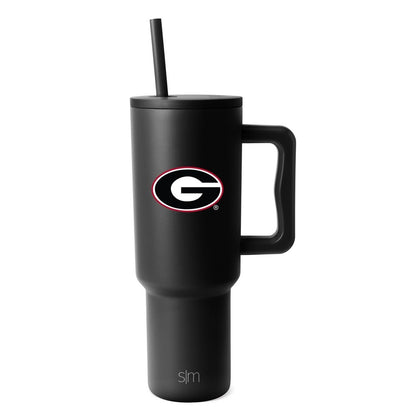 NCAA Georgia Bulldogs Simple Modern Trek Tumbler - 40oz
