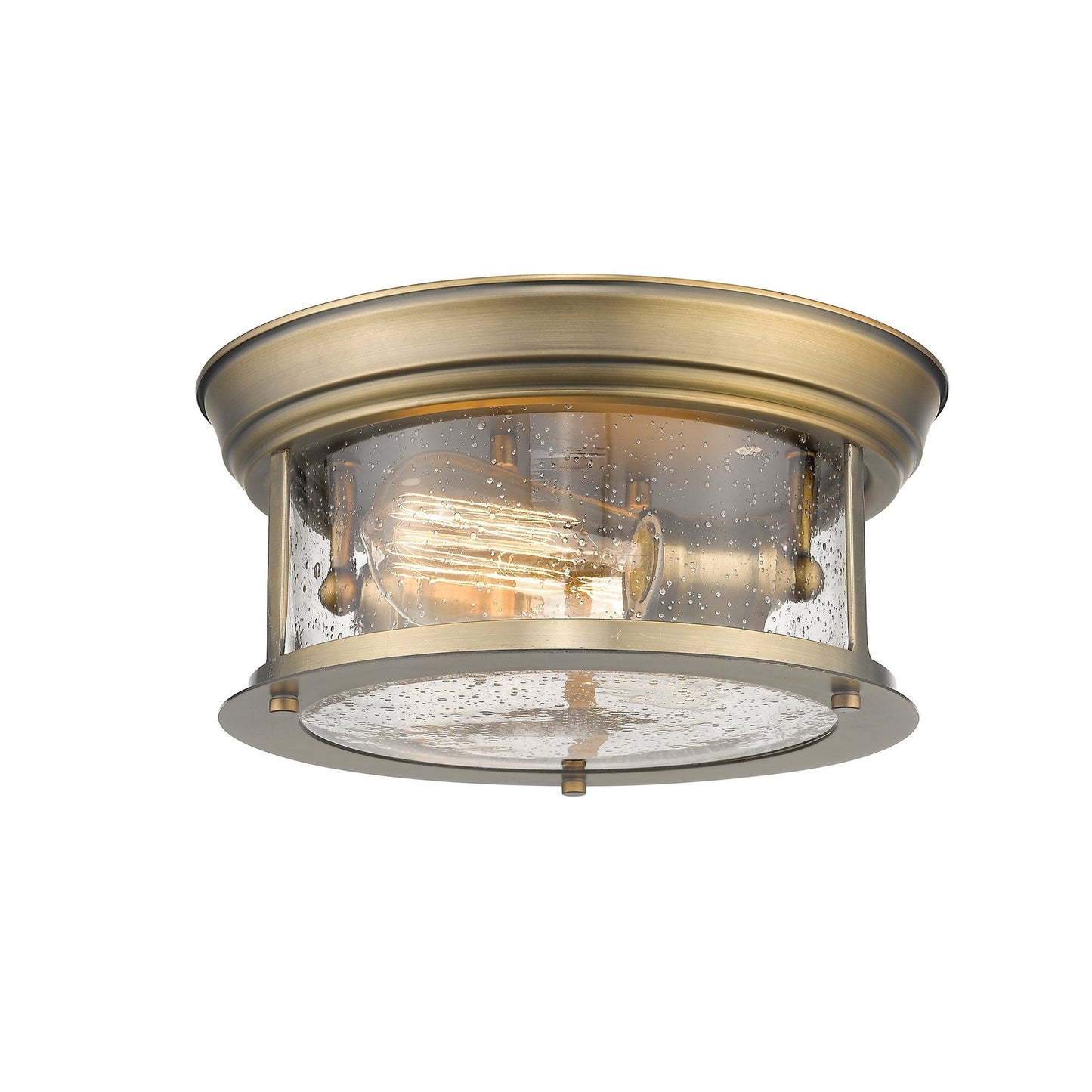 Z-Lite Sonna 11 Inch 2 Light Flush Mount Sonna - 727F10-HBR - Nautical