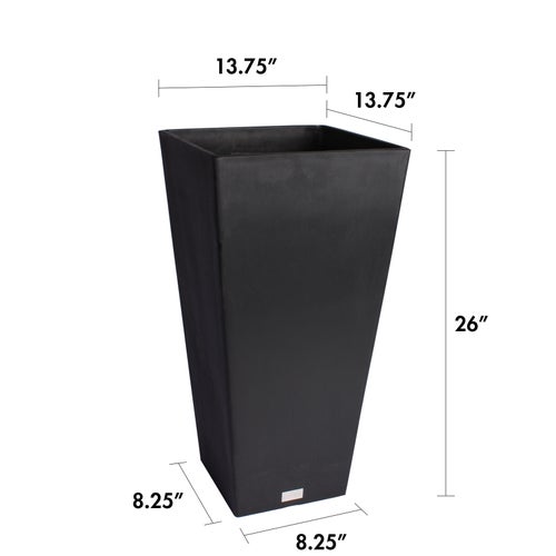 26" Taper Planter by Veradek, 1-pack