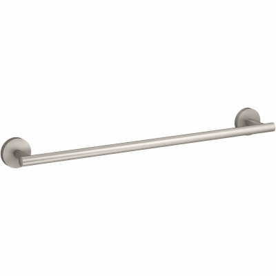 Elate 18 in. Towel Bar in Vibrant Brushed Nickel
