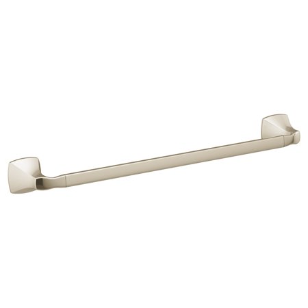 Moen YB5118 Voss 18" Towel Bar Polished Nickel