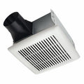 Broan AE50110DC 50-110 CFM 0.9 Sone HVI Certified Energy Star Rated Bath Fan with Brushless DC Motor White Ventilation Exhaust Fans Bath Fans