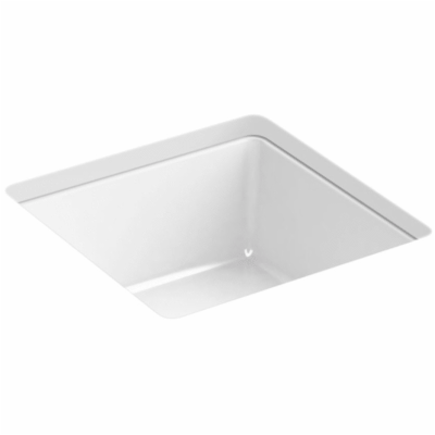 Kohler K-8188 Verticyl 13-1/16" Square Vitreous China Undermount Bathroom Sink
