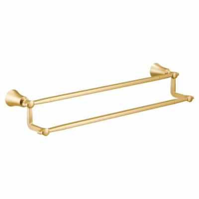 Scratch Moen YB0322 24" Flara Towel Bar Brushed Gold