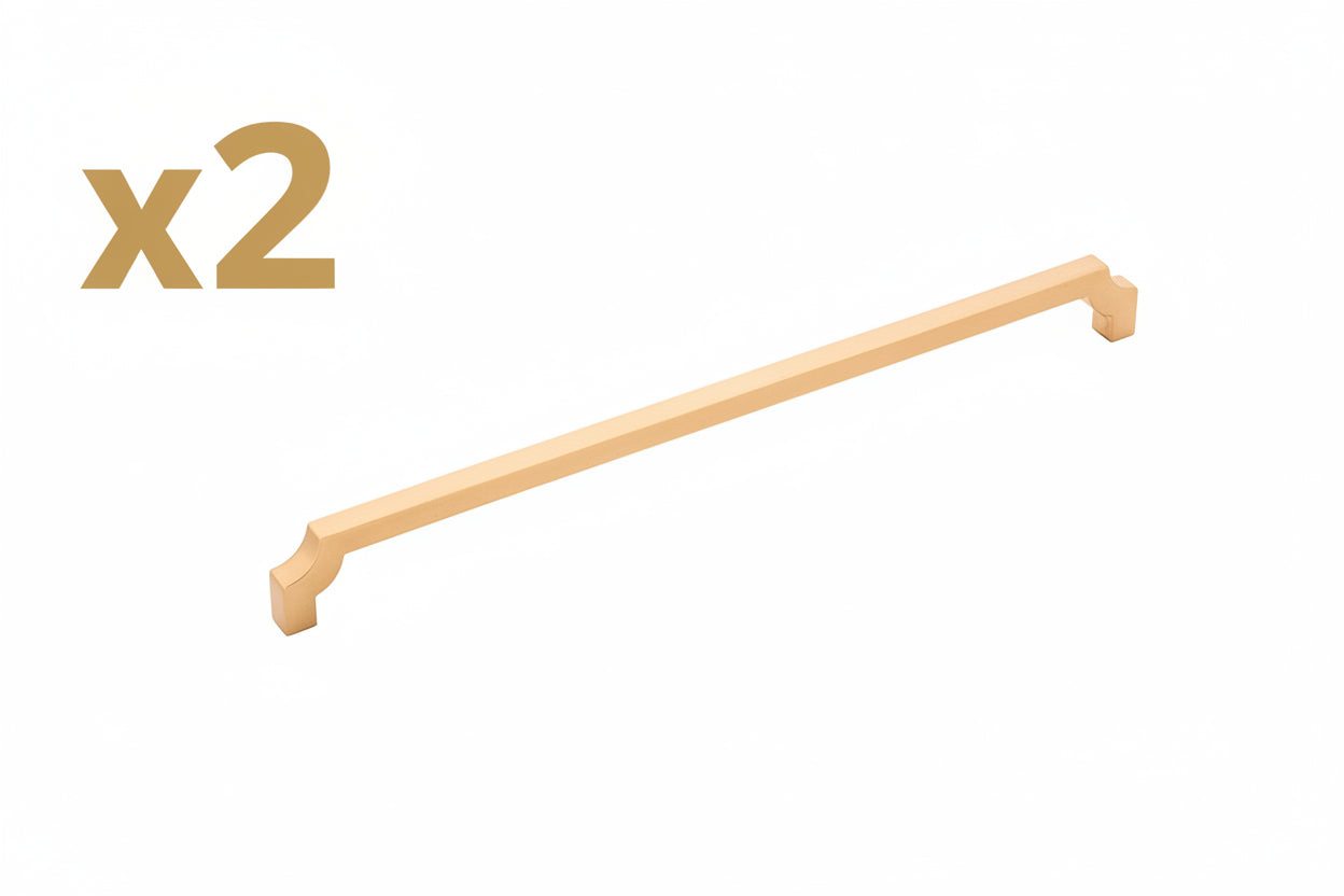 2 x Belwith Keeler B076646 Monarch 12’’ Center to Center Regal Glam Bridge Large Cabinet Handle - *Tools Hardware & Misc