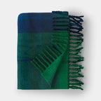 Woven Plaid Throw Blanket Dark Green - Threshold - *Bedding