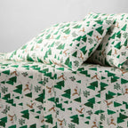 Full 400 Thread Count Christmas Holiday Performance Sheet Set Winter Scene - Threshold™ - *Bedding