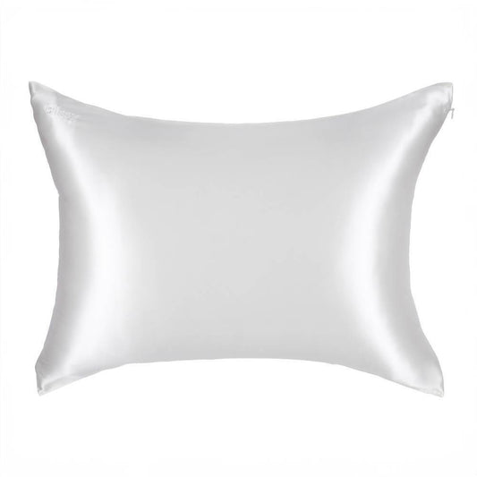 Blissy King 600 Thread Count Silk Pillowcase Ivory White
