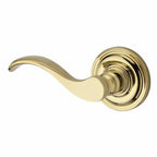 Baldwin Pv.Cur.L.Trr Curve Privacy Leverset - Brass PVCURLTRR003 - *Tools Hardware & Misc