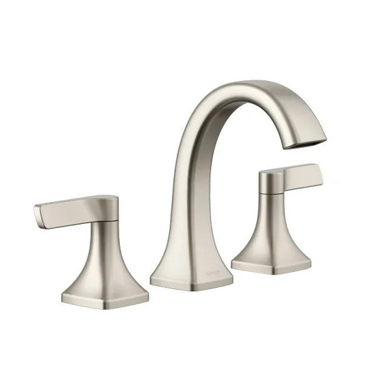 Kohler Riverly Widespread Bathroom Sink Faucet Brushed Nickel