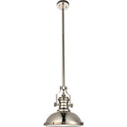Living District LD5001D13PN Eamon Pendant Polished Nickel