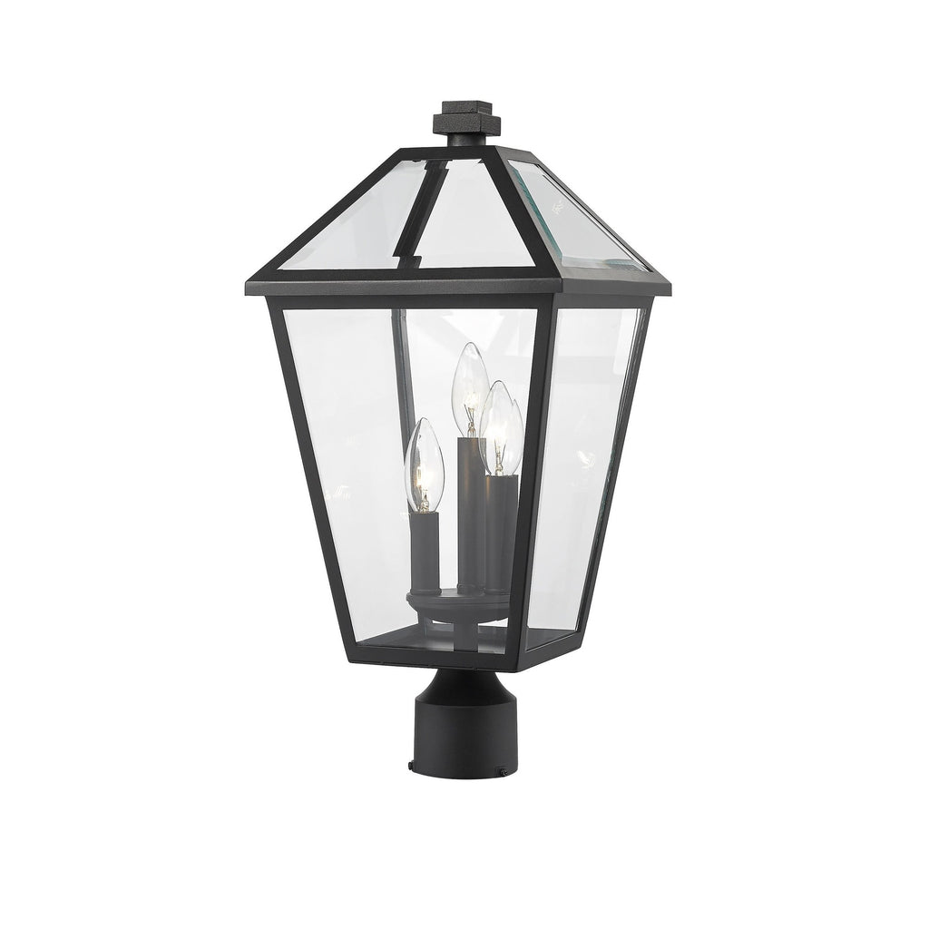 Z-Lite Talbot 21 Inch Outdoor Post Lamp Talbot - 579PHBR-BK - Transitional - *Lighting & Electrical