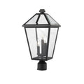 Z-Lite Talbot 21 Inch Outdoor Post Lamp Talbot - 579PHBR-BK - Transitional - *Lighting & Electrical