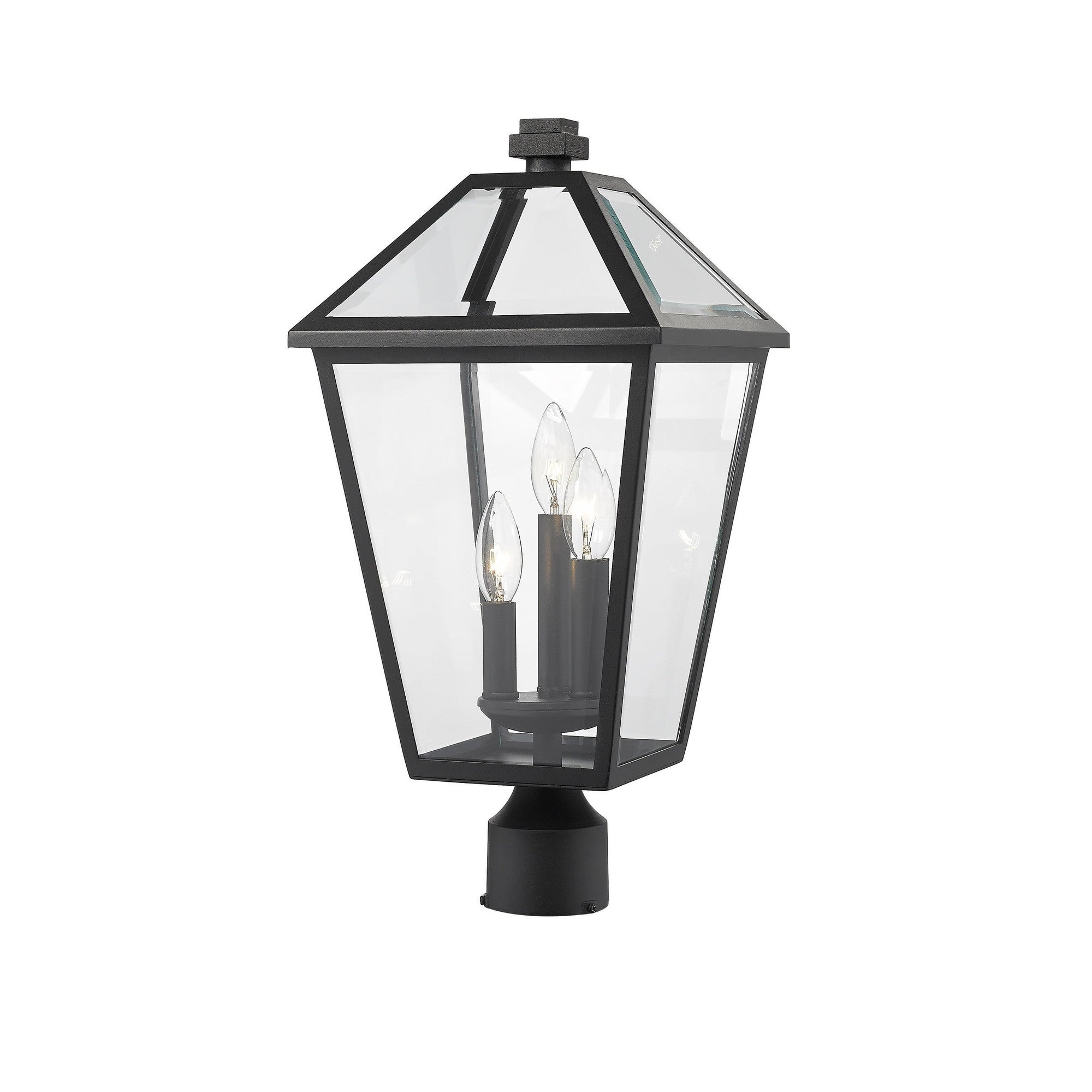 Z-Lite Talbot 21 Inch Outdoor Post Lamp Talbot - 579PHBR-BK - Transitional - *Lighting & Electrical