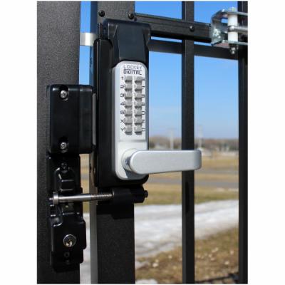 Lockey USA GL2 SC-MG Satin Chrome & Marine Grade Surface Mount Gate Lock