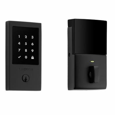 Baldwin Estate 8225190 Stand Alone Minneapolis Touchscreen Electronic Deadbolt Satin Black