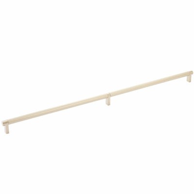 Emtek Select Cabinet Pull 24" C-C, Rectangular Stem, Smooth Bar