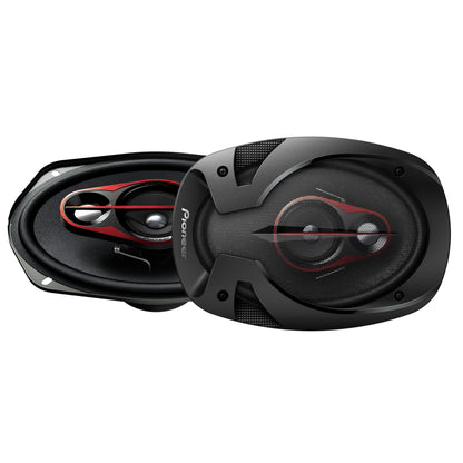 Pioneer - 6" X 9" - 3-way, 400 W Max Power, Coaxial Speakers (pair) - Black