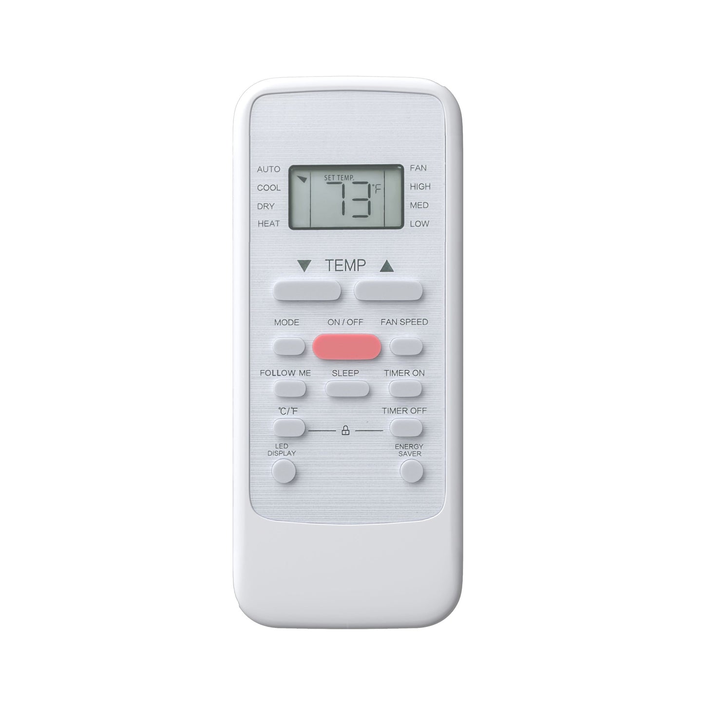 Durastar PDRTHC081XNA113 Mini Split Air Conditioner Remote Control Climate Control