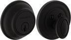 Scratch Baldwin 8231LL.WBT Baltimore Level Deadbolt with Bluetooth and WiFi Satin Black Door Hardware Deadbolts Keyless Entry Deadbolts