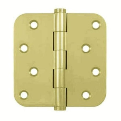 Emtek 4’’ x 4’’ Plain Bearing 5/8’’ Radius Corners Mortise Hinge - Pair - *Tools Hardware & Misc