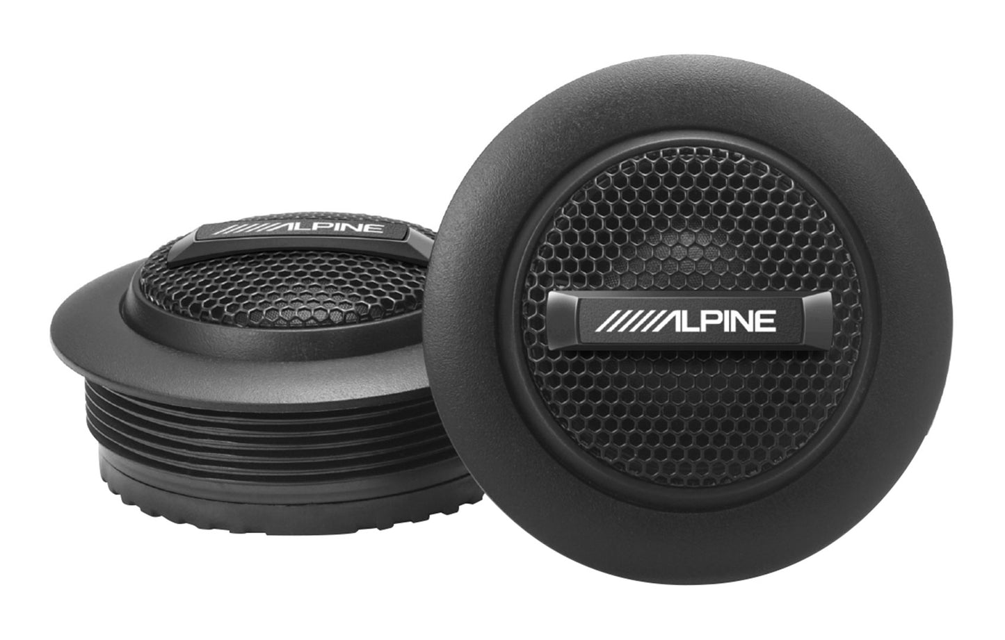 Alpine - S-Series 1" Car Tweeters (Pair) - Black