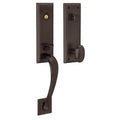 Baldwin 85352.ENTR Cody Single Cylinder Handleset with Oval Interior Knob with Emergency Egress Venetian Bronze