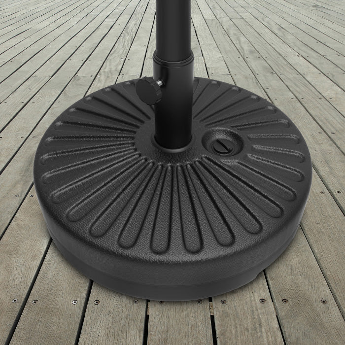 Pure Garden 50-Pound Fillable Umbrella Base