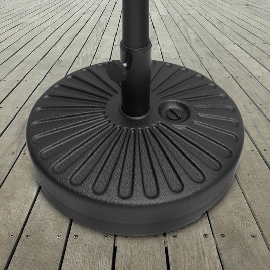 Pure Garden 50-Pound Fillable Umbrella Base