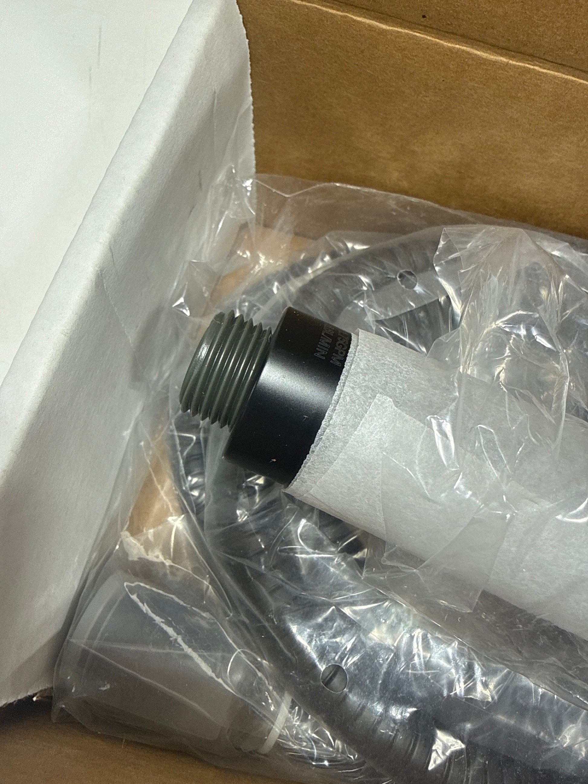 Delta 107565 Floor Mount Filler Trim Matte Black - *Plumbing