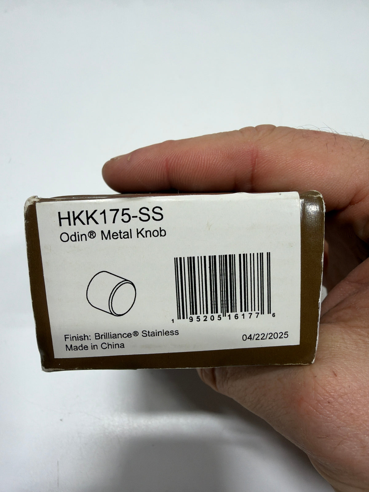 Brizo HKK175 Odin Kitchen Faucet Handle Kit - Metal Knob Brilliance Stainless