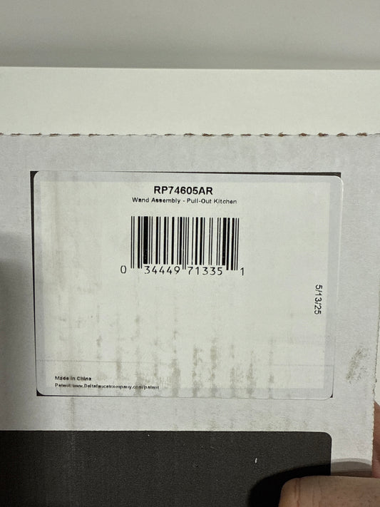 Delta RP74605 Replacement Pull-Out Spray Wand Arctic Stainless