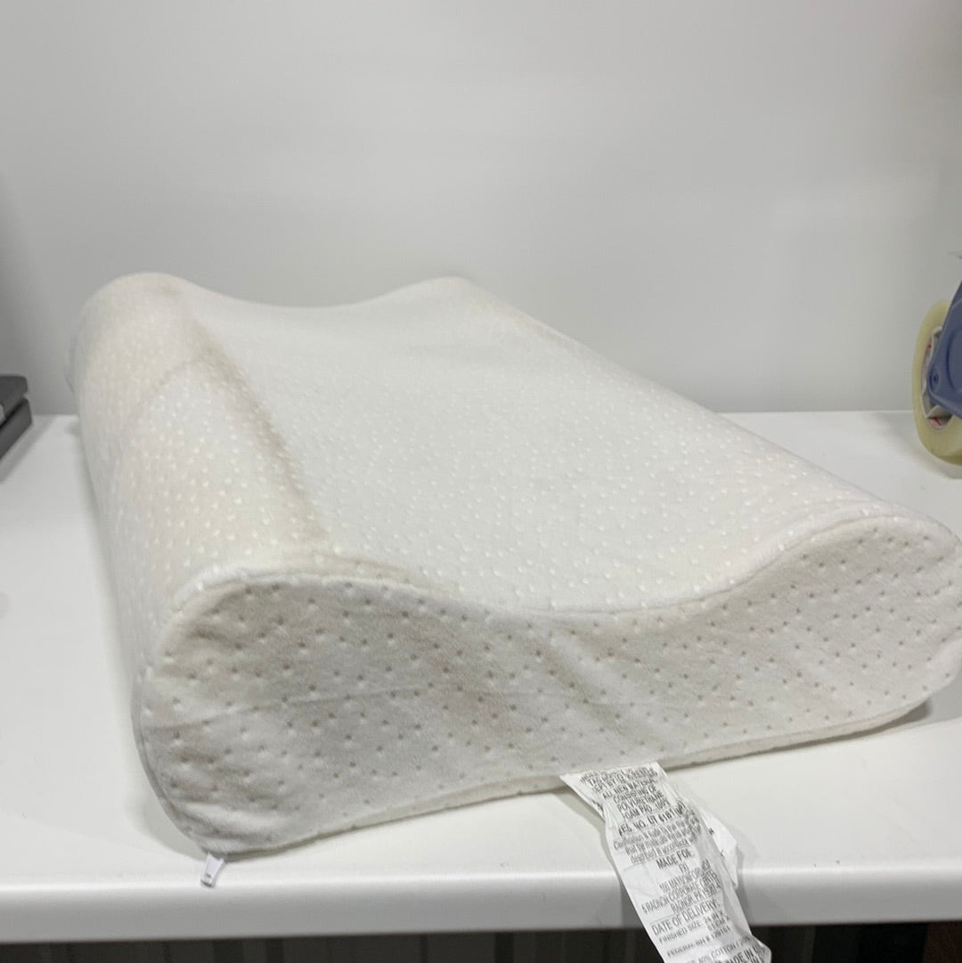 Sleep Innovations - Contour Memory Foam Queen Pillow - White