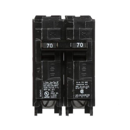 70 Amp 2-Pole Type QP Circuit Breaker
