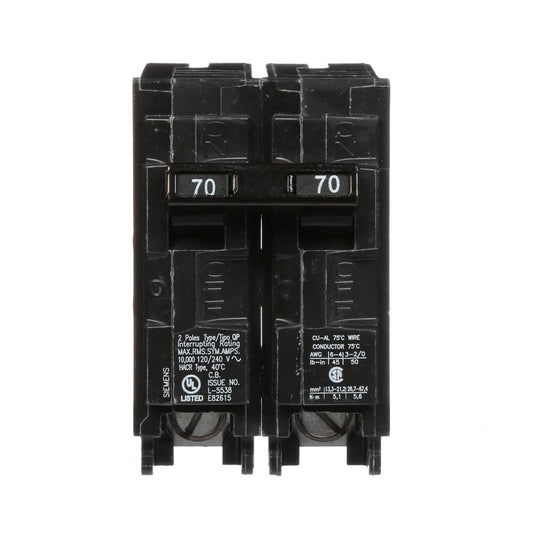 70 Amp 2-Pole Type QP Circuit Breaker