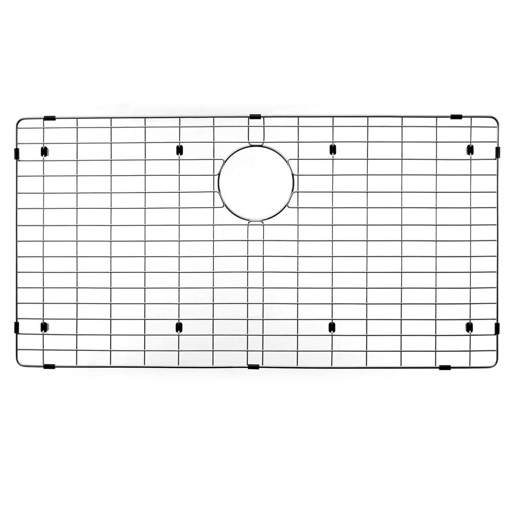 See Desc Wirecraft 17.25 in. X 33.25 in. Bottom Grid for Kitchen Sinks in Stainless Steel - *Plumbing