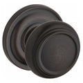 Traditional Double Dummy Door Knob with Traditional Round Rose FDTRATRR112
