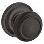 Traditional Double Dummy Door Knob with Traditional Round Rose FDTRATRR112