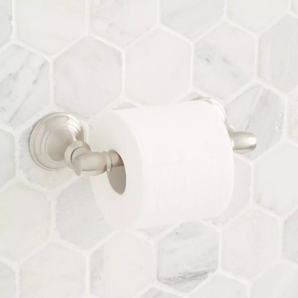 Signature Hardware SHBETH2PN Beasley Toilet Paper Holder