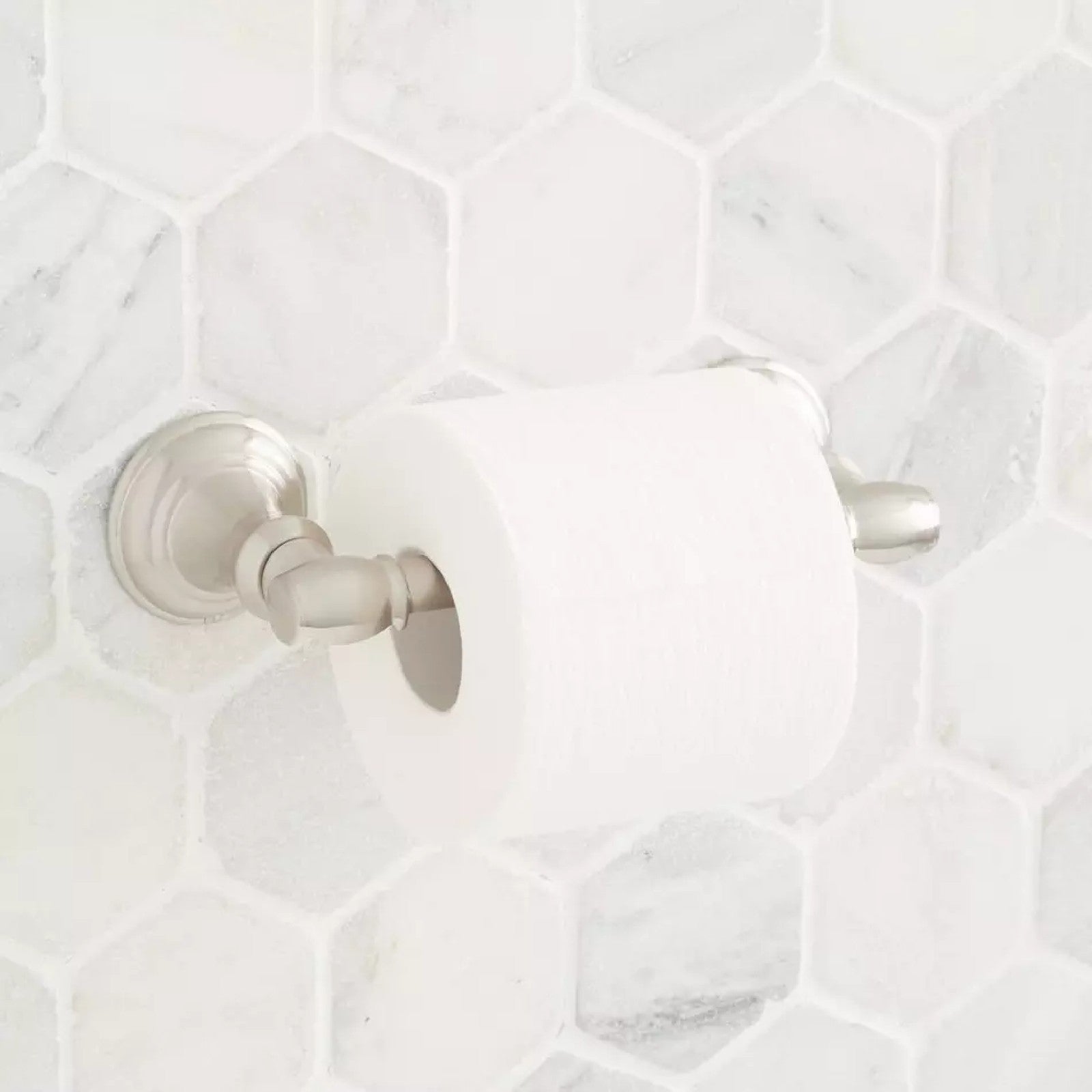 Signature Hardware SHBETH2PN Beasley Toilet Paper Holder