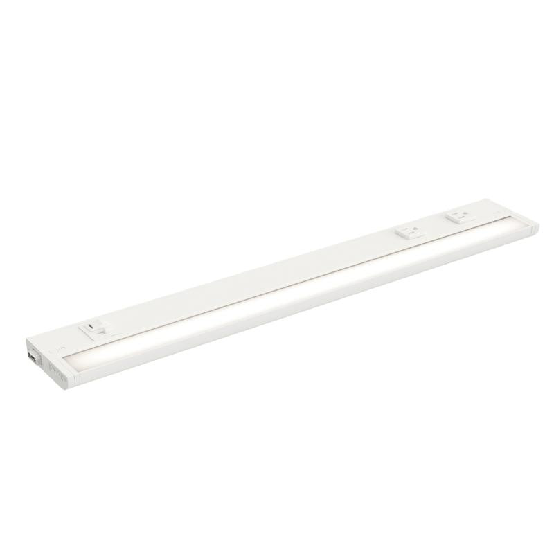 Maxim Lighting UCL-89865WT-3PO CounterMax 5K 24'' LED Under Cabinet W/ 3 Prong, White