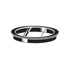 Kichler 9534BK 4.75 Clear Pyrex Glass Outdoor Accessory Lens in Black