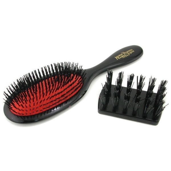 Mason Pearson Handy Bristle Hairbrush, B3 Dark Ruby
