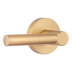 Miseno MLK4012X Elkton Round Rod Passage Door Lever Set Satin Brass