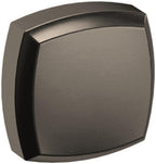 Baldwin 4453.BIN Severin Fayerman 1-1/4 Inch Square Cabinet Knob from the Estate Collection Lifetime Graphite Nickel
