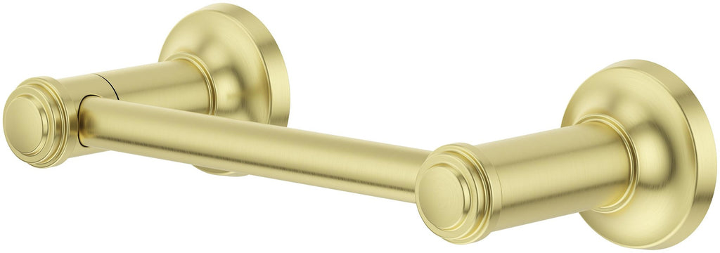 Pfister BPH-SP0 Havenridge Wall Mounted Pivoting Toilet Paper Holder Brushed Gold